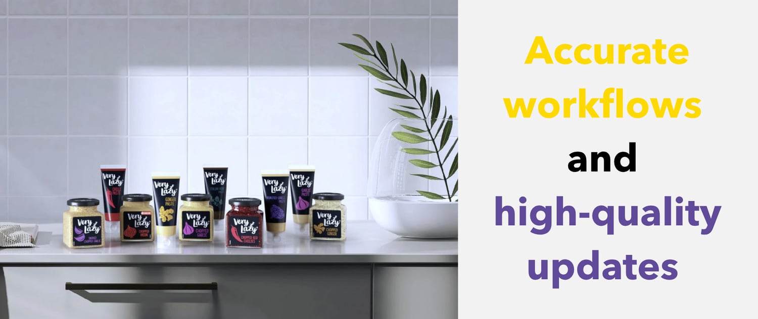 English Provender website top segment