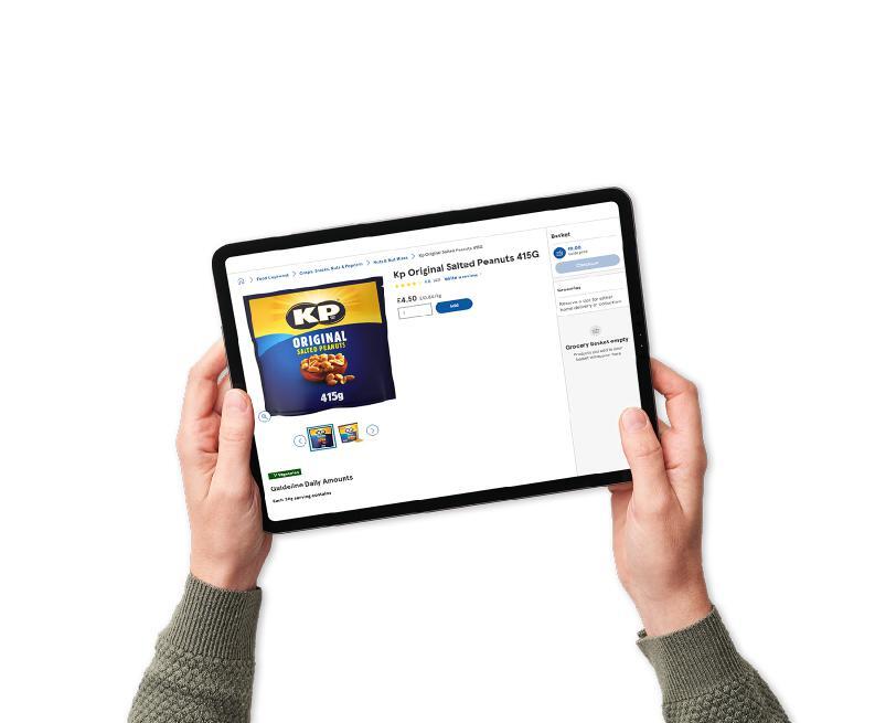 KP on tablet