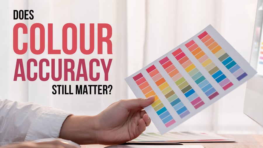 Does colour accuracy still matter?